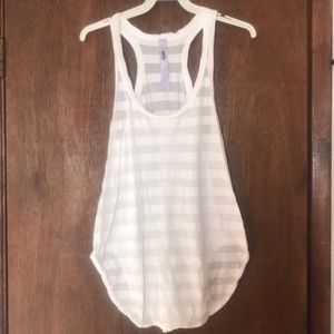 Wilt white stripes Razorback tank